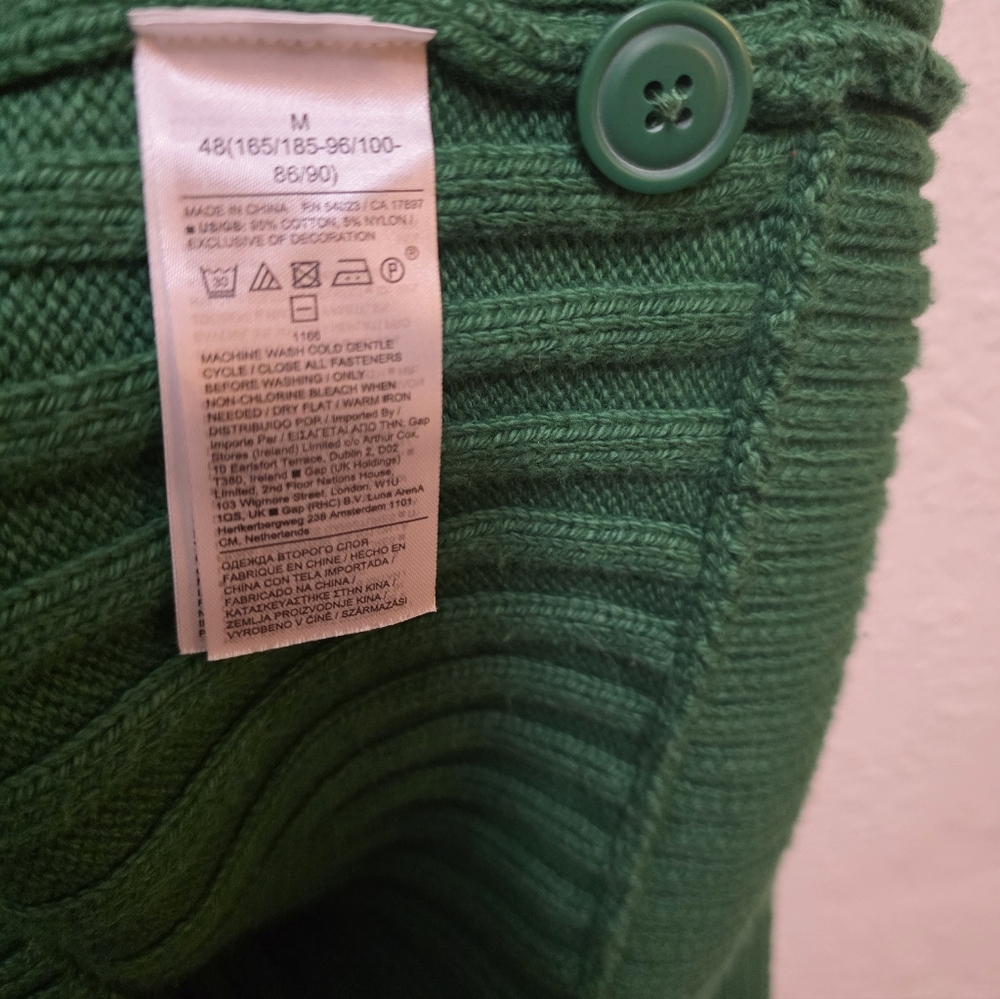 BANANA REPUBLIC ATHLETICS Varsity Cardigan Size M - Picture 11 of 11